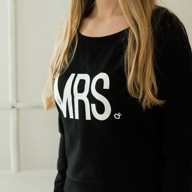 Bluză mânecă lunga “MRS.”